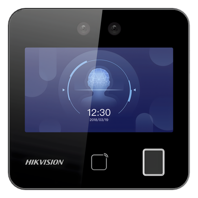 Terminal de Reconocimiento Facial y Control de Acceso / Pantalla Táctil 4.3 pulgadas / Wi-Fi / Facial, Huella, Tarjeta y QR / 1500 Rostros / Batería de Respaldo / Videoportero / Cumplimiento LFT