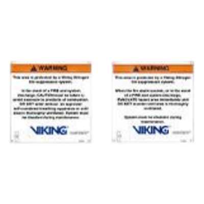 Señalamiento de Seguridad / Aluminio 254 mm / Almacenamiento de Cilindros / cULus Listed / FM Approved / Oxeo PR