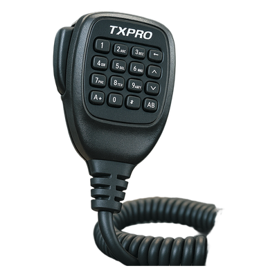 Micrófono Bocina / Teclado DTMF Integrado / Conector 8 Pines / Uso Profesional Radio