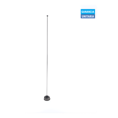 Antena Móvil Ajustable / 118-940 MHz / 150 Watts / 2.5 dBi / Polarización Vertical / NMO 3/4 / 60 cm (1.97 ft)