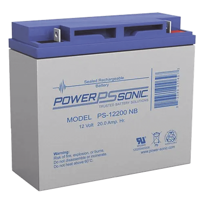 Batería de Respaldo AGM/VRLA / 12V / 20Ah / Terminales NB2 / 5 Años Vida Útil / Certificación UL