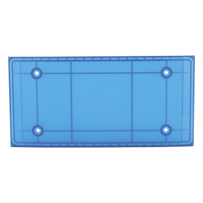 Domo Central de Reemplazo / Dispersión Luminosa Optimizada / Compatible con Barra SP216 / Color Azul / Resistente a Clima Extremo