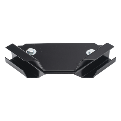 Kit Derivación Tipo T / Escalera Tubular 1.5" Peralte / 12" Ancho / Acero Carbono / Recubrimiento Epóxico Negro / Tornillería Incluida