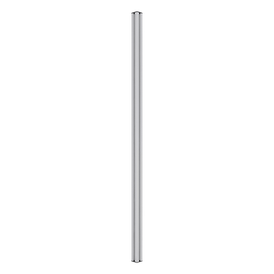 Riel de Aluminio para Videowall / 2380 mm (7.8 ft) / Perfil 40x40 mm / Diseño Modular / Incluye 2 Tapas