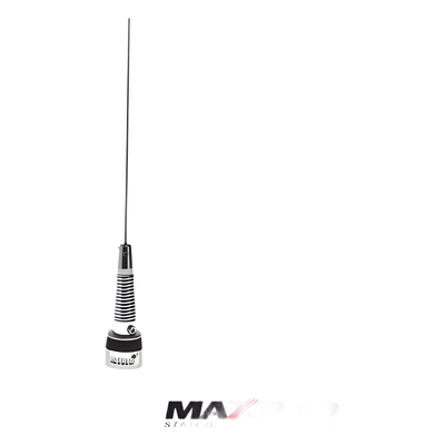 Antena Móvil UHF / Banda Ancha 380-520 MHz / Ganancia 2.0 dB / Potencia 200 W / Longitud 30 cm / Resorte Integrado