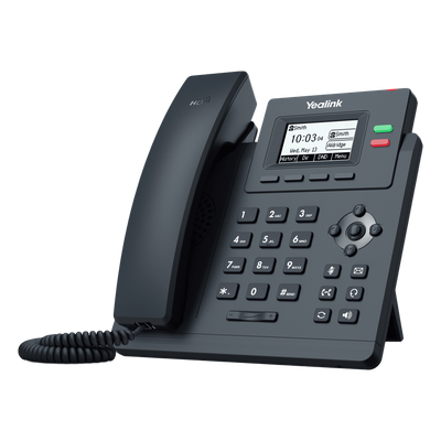 Teléfono IP / 2 Líneas SIP / Pantalla LCD 2.3" / PoE / Conferencia 5 Participantes / HD Voice