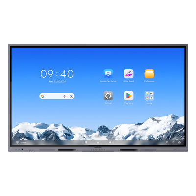 Pantalla Interactiva Touch / 75 Pulgadas / 4K UHD / Android 14 / 50 Puntos Táctiles / Bocinas 55 W / Certificación EDLA