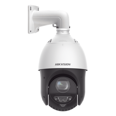 Cámara PTZ IP / 2 Megapixel / Zoom Óptico 25X / IR 100 m (328.1 ft) / IP67 / PoE+ / Audio Bidireccional / Luz Estroboscópica y Alarma