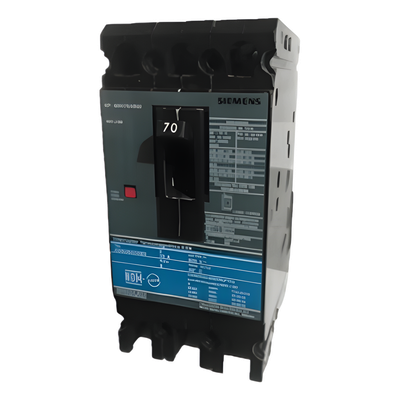 Interruptor Termomagnético / 3 Polos / 70 A / 600 VCA / 65 kA / Compacto 6.35" (161.3 mm)