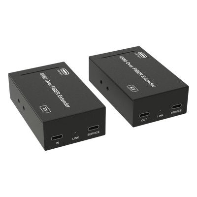 Extensor USB-C sobre Fibra Óptica / 4K60 4:4:4 / Alcance 10 km (32,808 ft) / HDR10 / Dolby Vision / Audio 7.1CH / HDCP 2.3