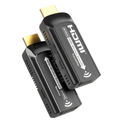 Extensor HDMI Inalámbrico / Ultra HD 4K @ 30 Hz / Alcance 20 m (65.6 ft) / Banda WiFi 5 GHz / Retardo 150-320 ms / Diseño Mini