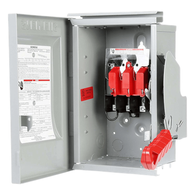 Interruptor de Seguridad / 600Vca / 3 Polos / 200 Amp / NEMA 1 / Sin Portafusibles