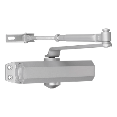 Cierra Puertas / Grado 1 UL / Superficie / Talla 3 / 65 kg / Reversible / Aluminio Anodizado