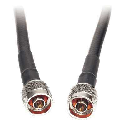 Jumper Coaxial / 24 m (78.74 ft) / N Macho a N Macho / 50 Ohm / LMR400 Equivalente / Blindaje >90 dB