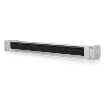 Panel de Cepillo para Rack / 1U / 19 Pulgadas / Aluminio y Acero SPCC / Abertura 400 × 24 mm (15.75 × 0.94')