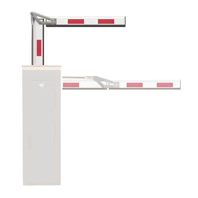 Brazo Articulado para Barrera / Aluminio / 5 m (16.4 ft) / Articulación 90° / Bandas Reflectivas