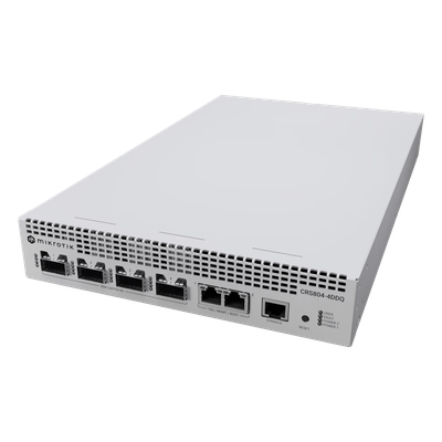 Switch 400 Gigabit / 4 Puertos QSFP-DD / 400G/200G/100G/50G/40G / 2 Puertos 1G/10G / Fuentes Hot-Swap / 1U Compacto