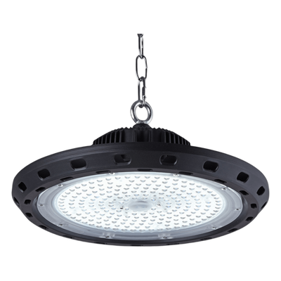 Luminario LED UFO High Bay / 100 W / 14,000 lm / Luz Fría 6500 K / IP66 / 85-265 V CA