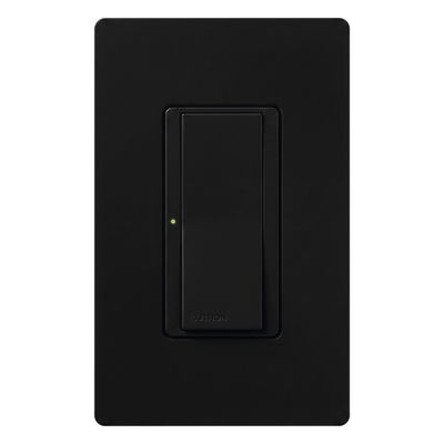 Switch de Paleta / Un Solo Polo / Multilocación / 120 V / 8 A / LED de Ubicación / Color Negro