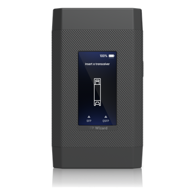 Reprogramador y Probador Portátil / SFP/SFP+/SFP28/QSFP+/QSFP28 / Pantalla Táctil 1.9" / BLE / Batería Li-Ion 300 mAh