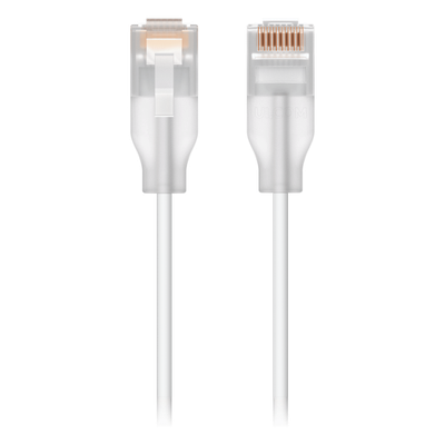 Patchcord Cat 6 / 10 GbE / PoE+++ / 3 m (9.84 ft) / Etherlighting / RJ45 Translúcido / Interior