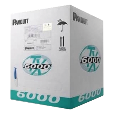 Cable UTP / Categoría 6 Mejorado / 305 m (1000 ft) / 23 AWG / LSZH / 4 Pares / Cobre Sólido / Reelex