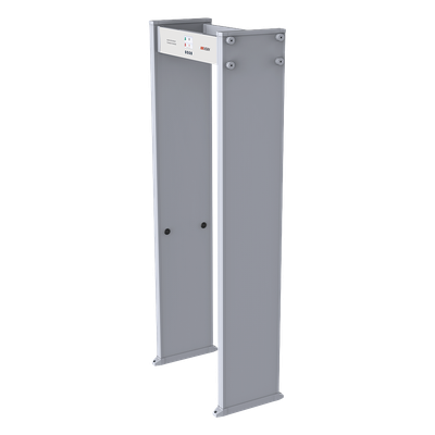 Arco Detector de Metales / 12 Zonas / Precisión 25 mm / LCD 4.3 Pulgadas / 255 Niveles de Sensibilidad / Conteo de Personas / Ethernet