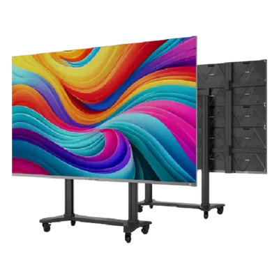 Pantalla LED All-In-One / 136 Pulgadas / Pitch 1.5 mm / COB / Full HD / Android 11 / Montaje Motorizado de Piso