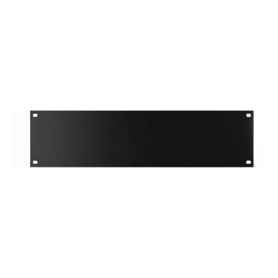 Tapa Ciega para Rack / 2 UR / Acero 2.66 mm / 3.47 x 19.00 x 0.11 in / Negro