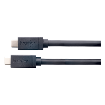 Cable USB-C / USB 3.2 Gen-2 / 10 Gbps / 4K@60 Hz / 100W / K-Lock / 3 ft (0.9 m)