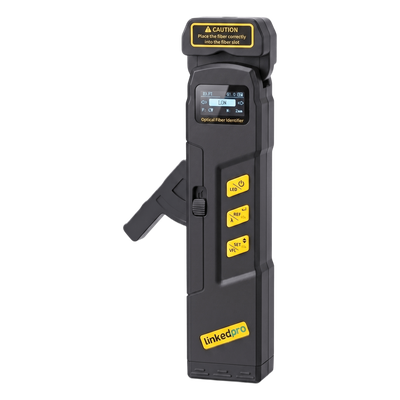 Identificador de Fibra Óptica Activa / InGaAs 800-1700 nm / Detección -48 a 10 dBm / VFL 2 mW / OPM Integrado / Pantalla OLED