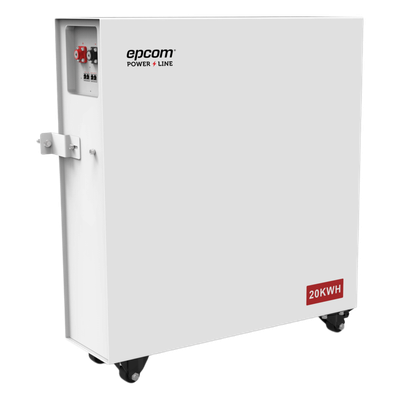 Batería LiFePO4 / 20 kWh / 51.2 Vcc / 392 Ah / Exterior IP65 / Floor Mounted / Escalable a 120 kWh