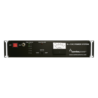 Fuente de Poder Conmutada / 13.8 VCC / 40 A Continua / Rack 19" 2U / Cargador de Baterías 8 A / Escalable 100 A