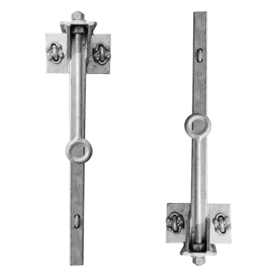 Herrajes para Línea de Vida / Acero Galvanizado / 4.25 kg / Torre STZ30G-STZ45G / Cable 3/8"