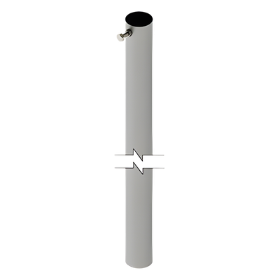 Mástil para Antena / Altura Fija 3 m (9.8 ft) / Diámetro 1-1/4" / Carga Máxima 6 kg / Antenas hasta 25 cm