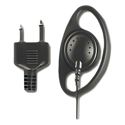 Micrófono de Solapa con Audífono / Diseño en Anillo / PTT Integrado / Cable de Uso Rudo / Compatible Motorola EX-500/600/Pro 5150