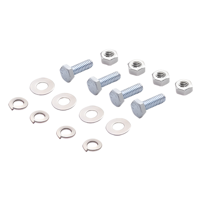Kit de Tornillos para Celdas Solares / 1/4' x 3/4' / Rosca Estándar / Acero Anticorrosión / 4 Unidades