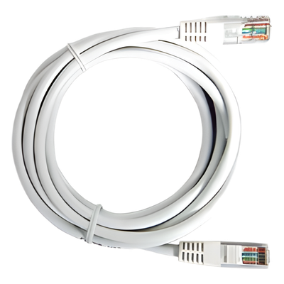Cable de Parcheo UTP Cat6 / 3.0 m (9.84 ft) / 1 Gbps / RJ45 / Blanco