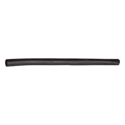 Tubo Termoencogible / Relación 2:1 / Poliolefina / 1/8" (3.18 mm) / Longitud 1.2 m (3.9 ft) / Negro