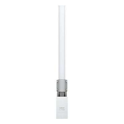 Antena Omnidireccional / 360° Azimutal / 5 GHz (5.45-5.85 GHz) / 10 dBi / Dual Polaridad MIMO 2x2 / Resistencia Viento 200 km/h (124.3 mph)