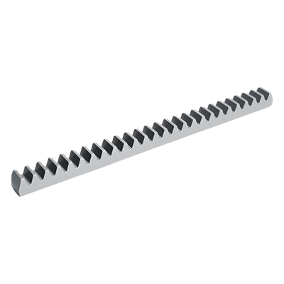 Cremallera Módulo 4 / Acero Galvanizado 22x22 mm / Hasta 1800 kg / 3.28 ft