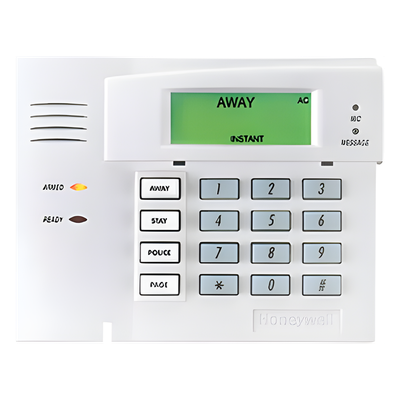 Teclado Inalámbrico Bidireccional / Palabra Fija / 4 Teclas Programables / Alimentación por Baterías AA / Compatible con Paneles LYNX y VISTA