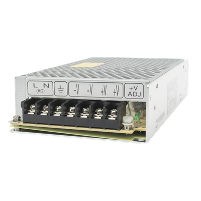 Fuente de Poder Conmutada / 150W / 24Vcc / 6.5A / 100-240Vca / 98x38x199 mm / 3.22x1.5x6.54 in