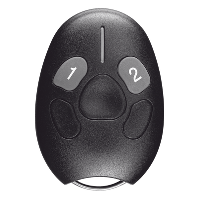 Control Remoto RF / 2 Botones / 50 m / 433.92 MHz / 26 Bits / -31°C a 63°C / IP Extremos