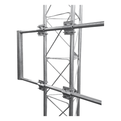 Brazo para Torre / Acero ASTM A-36 / Galvanizado en Caliente / Tubo 2" Ced 30 / Largo 170 cm (5.6 ft) / Ajustable 30 a 100 cm (11.8 a 39.4 ft)