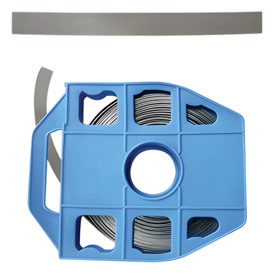 Fleje de acero inoxidable / 0.30 x 19mm / 30.5 m (100 ft) / SS304 / Con despachador
