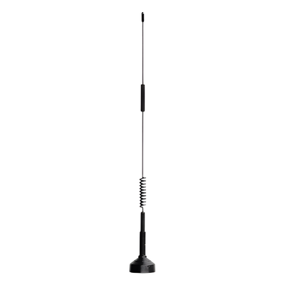 Antena Móvil Omnidireccional / Dual Banda 806-894 MHz / 1850-1990 MHz / Ganancia 4.9-5.9 dBi / Montaje NMO 35.3 cm / 4G LTE