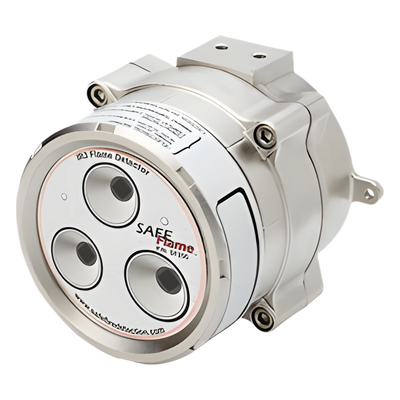 Detector de Flama / Triple IR / 60 m (196.8 ft) / 90° H/V / IP67 / EX / -40°C a 75°C
