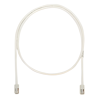 Cable de Parcheo UTP / Cat 5e / 24 AWG / 3.05 m (10 ft) / RJ45 Modular / Blanco Mate