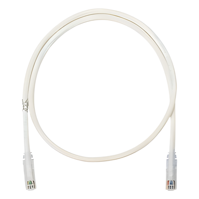 Cable de Parcheo UTP / Categoría 6 / 6.10 m (20 ft) / 24 AWG / T568B / Blanco Mate